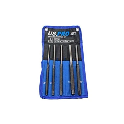 Image of US PRO Tools 5pc Parallel Pin Punch Set 1/8&quot; to 5/16&quot; 3282