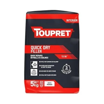 Image of TOUPRET 80686 TX 110 Rapid Drying Filler 5KG