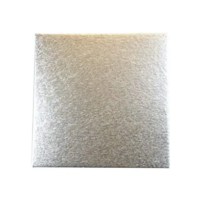Image of Culpitt Cut Edge Boards 9inch Square Pack of 5 Cake Decorating Wedding Support Card 1.8mm