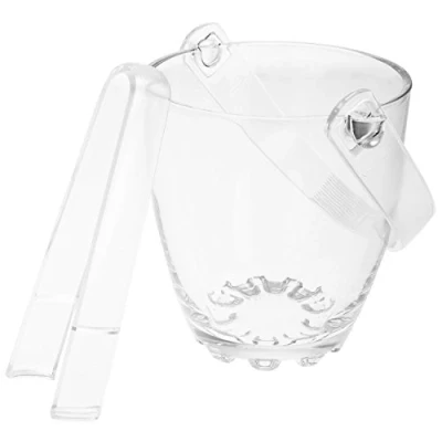 Image of Pasabahce Dajar Ice Bucket Sylvana 800 ml, glass pattern: Clear, 12 cm x 13 (Approx)