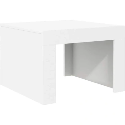Image of vidaXL Coffee Table White 50x50x35 cm Engineered Wood