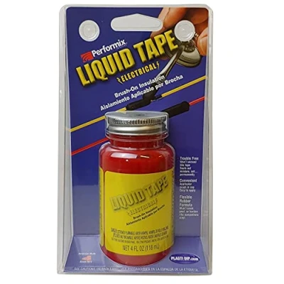 Image of Insulating Tape Liquid Electrical 118 ml Red
