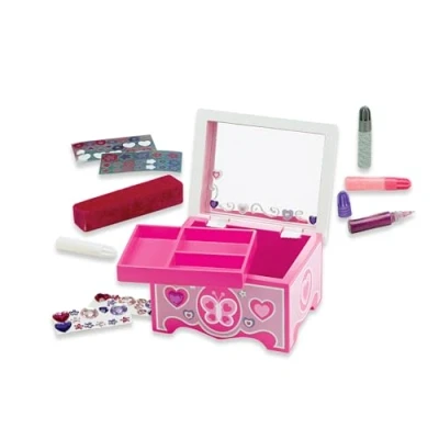Image of Melissa &amp; Doug Created by Me! Jewelry Box Wooden Craft Kit