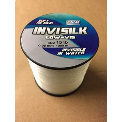 Image of Asso Invisilk Clear Low Vis Copolymer Fishing Line: 18lb