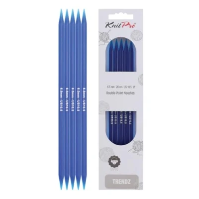 Image of Knit Pro 20 cm x 6.50 mm Double Pointed Needles, Multi Colour