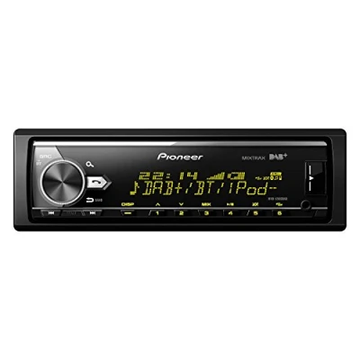 Image of Pioneer MVH X580DAB Next Generation Car Stereo with AM/FM, Bluetooth, USB, DAB/DAB+ and Spotify
