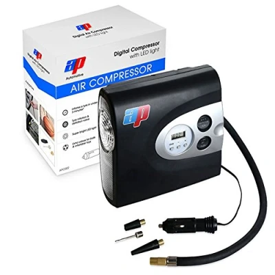 Image of 12v Digital Air Compressor Car Van Tyre Pump