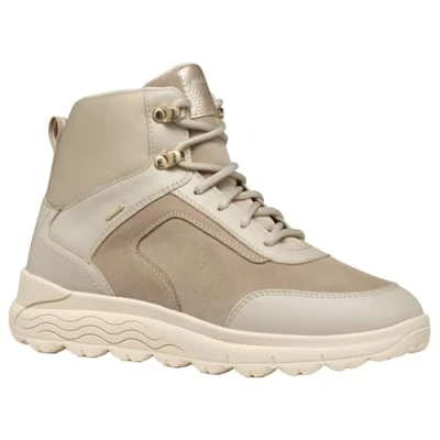 Image of Geox Women&#039;s D Spherica 4x4 B ABX Ankle Boot, Lt Taupe, 3 UK