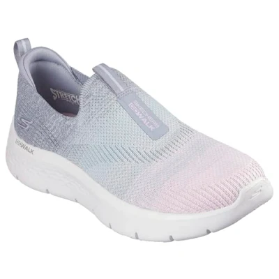 Image of Skechers Women&#039;s Go Walk Flex Cali Sunset Sneaker, Grey Multi Coloured, 5.5 UK