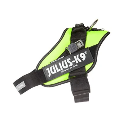 Image of Julius K9 IDC Harness for Blind Guide Dogs with Aluminium Handle, Size 3, Red