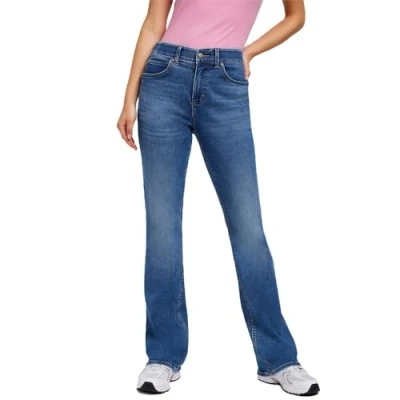 Image of Lee Women&#039;s Ulc Bootcut Jeans, Indigo Facet, 34W x 33L