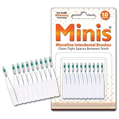 Image of Staino Interdental Brush Microfine Mini Pack of 10 Value (3 x 10)