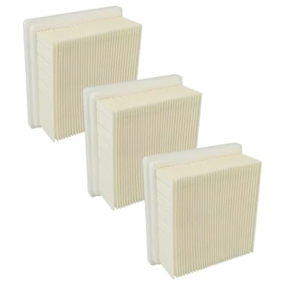 Image of vhbw 3 x Flat Pleated Filters Compatible with Flex VC 6 L MC 18.0, Vacuum Cleaner Filter Element