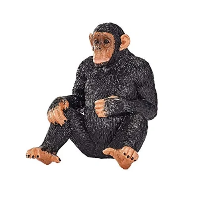 Image of MOJO Chimpanzee Wildlife Animal Monkey Model Toy Figure