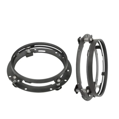 Image of ODKBFG Headlight 4X4 7inch LED DRL For Land Rover Defender Headlights Headlamp Headlamp(2 piece bracket)