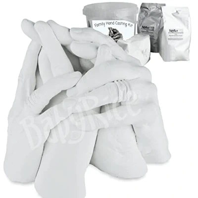 Image of Family Hands Casting Kit Gift BabyRice UK (No Paint)