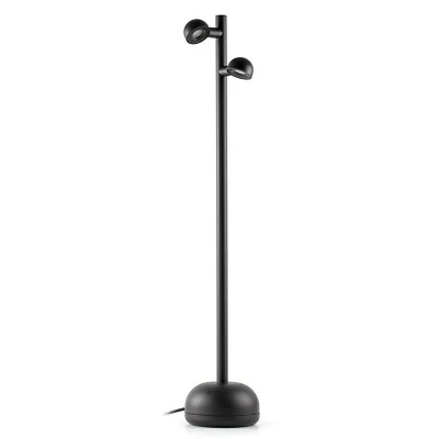Image of Brot Integrated LED Floor Lamp Multi Arm Black, 2700K