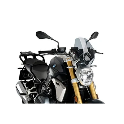 Image of Puig 3623H Windshield Naked New Generation Sport, Smoke