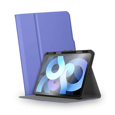 Image of Targus Click in iPad 10th Generation Case 2022 10.9 Inch Case, 10 Shock Absorbing Tray Slim Protective Cover for Gen 2022, Models A2696 A2757 A2777, Purple (THZ93207GL)