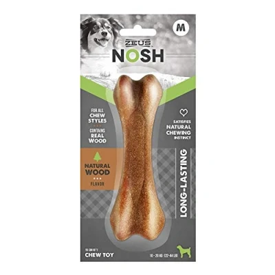 Image of Zeus NOSH WOOD Dog Chew Bone, Medium