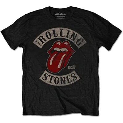 Image of The Rolling Stones &#039;Tour 1978&#039; T Shirt (Small) Black