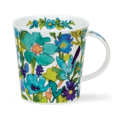 Image of Dunoon Cairngorm 0.48L Mug Flower Shower (Blue)