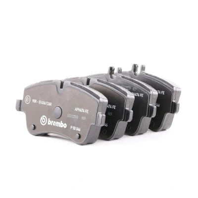 Image of 7747D872 brake pad set BREMBO P 50 046 PRIME LINE Ring prepared for wear indicator with caliper screws accessories