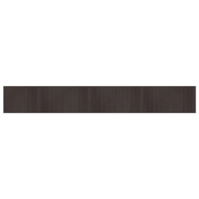 Image of vidaXL Bamboo Rug Runner for Living Room/Home Office Dark Brown, Rectangular Floor Mat/Area Rug, Anti Slip, Easy Clean 70x500 cm