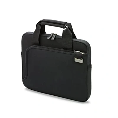 Image of Dicota 14 14.1 Inch Smart Skin Laptop Computer and Tablet Carry Case, Lightweight Sleeve Case with Handles, Black
