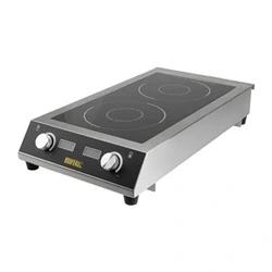Image of Buffalo Heavy Duty Double Induction Hob 7kW