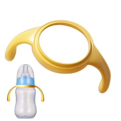 Image of Mam Bottle Handles, Hold My Baby Cup Silicone Holder, Nursing Bottles Holders, Glass Handles for Feeding