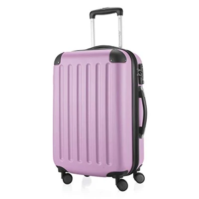 Image of HAUPTSTADTKOFFER Spree Luggage Suitcase Hardside Spinner Trolley Expandable 65 cm TSA, Lilac