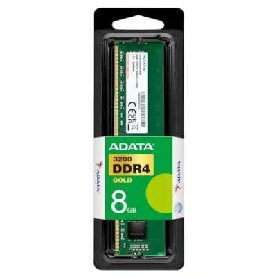 Image of ADATA 8GB, DDR4, 3200MHz (PC4 25600), CL22, DIMM Memory