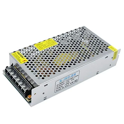 Image of inShareplus 24V 6A 150W, DC Universal Regulated Switching Power Supply, 110/220V AC to 24 Volt LED Driver, Converter, Transformer for Strip Light, CCTV, Computer Project, 3D Printer