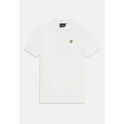 Image of Lyle &amp; Scott Kids Classic Short Sleeve Polo Shirt White 3 14 15 Years
