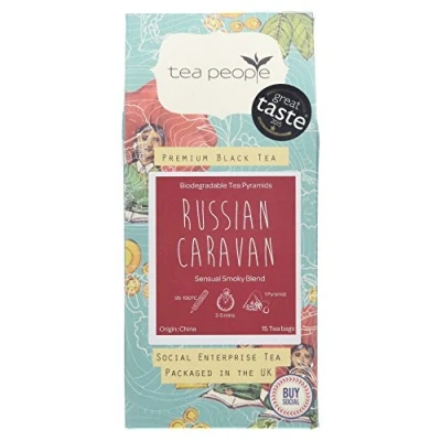 Image of tea People Russian Caravan 15 pyramids pack