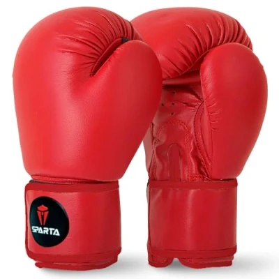 Image of Boxing Gloves for Muay Thai, Training, Sparring, Kickboxing, Fighting, Focus Pads, Punch Bag Mitts, Martial Arts, Workout Gloves, Red, 10oz