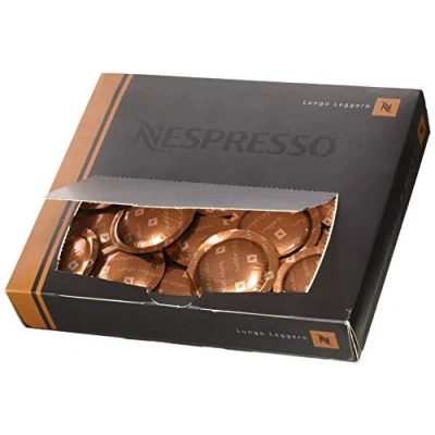 Image of Nespresso Pro Capsules Pods 50x Lungo Leggero Original for commercial machines