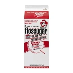 Image of Flossugar Cherry Ready to Use Cotton Candy Mix 1.47kg