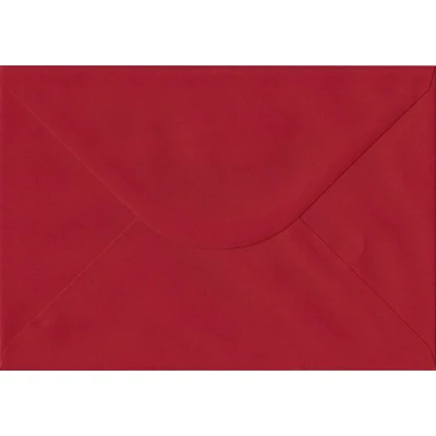 Image of Scarlet Red C5 162mm x 229mm Gummed A5 Size Colour Envelopes 100gsm (Pack of 100)