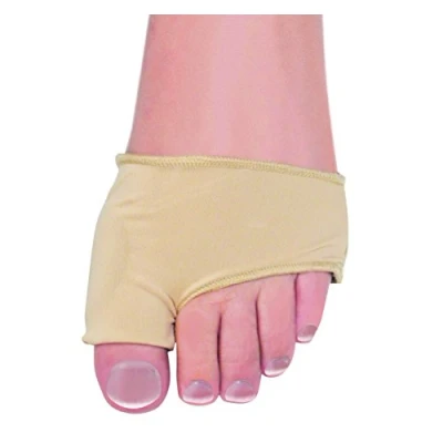Image of Elasticated Bunion Sleeve with Gel Padding Cushioning. Aider,Splint, Corrector, Straightener, Realigner, Pain Relief. Hand Washable Breathable Material. Reduce Pain, Discomfort, Swelling and Pressure.