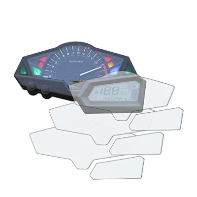 Image of Speedo Angels SAKA52UC Dashboard Screen Protector for Kawasaki Z300 (2013+), 2 x Ultra Clear