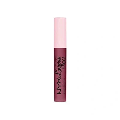 Image of NYX Professional Makeup Lip Lingerie XXL, Long Lasting Matte Liquid Lipstick, Vegan formula, Bust ed