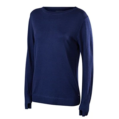 Image of FALKE Women&#039;s Fashion Running Longsleeve Shirt Dark Night, Small
