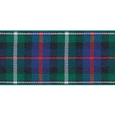 Image of Berisfords Tartan Ribbon 17 Traditional Designs for Home, Gifts, Fashion and Crafts Mackenzie 7mm Wide x 1 Metre