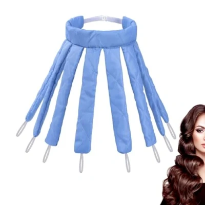 Image of JJiaoLinin Heatless Curling Rod,Octopus Design No Heat Hair Curlers for Long Soft Overnight Wave Styling Tools