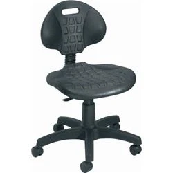 Image of Factory Chair Fixed Black CH0504