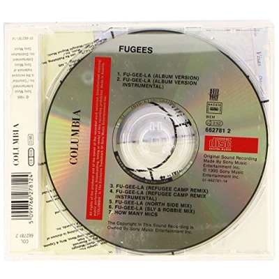 Image of Fugees Fu Gee La 1995 Austrian CD single 662781 2