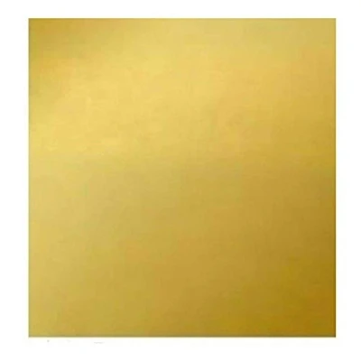 Image of ANSNOW Brass Sheet Metal 5Mm X 200Mm Metalworking Craft DIY Tool with Corrosion Resistance,300X300X5Mm/100 * 100