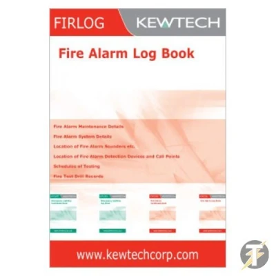 Image of Kewtech FIR1LOG Fire Alarm maintenance log book